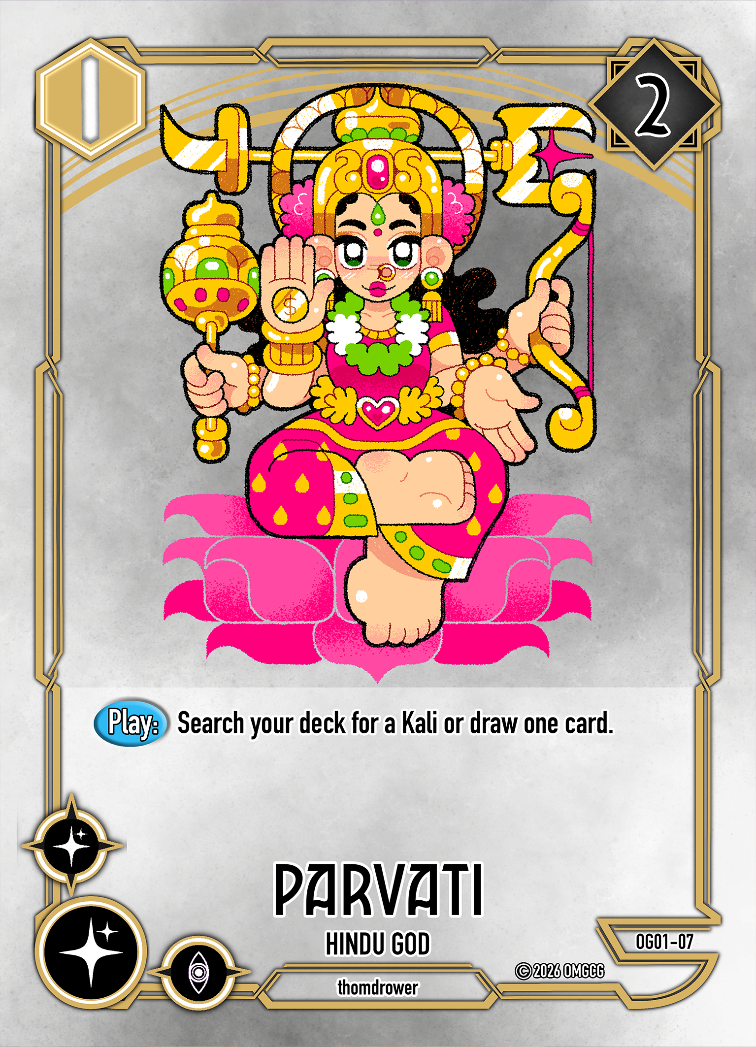 Parvati, Hindu God