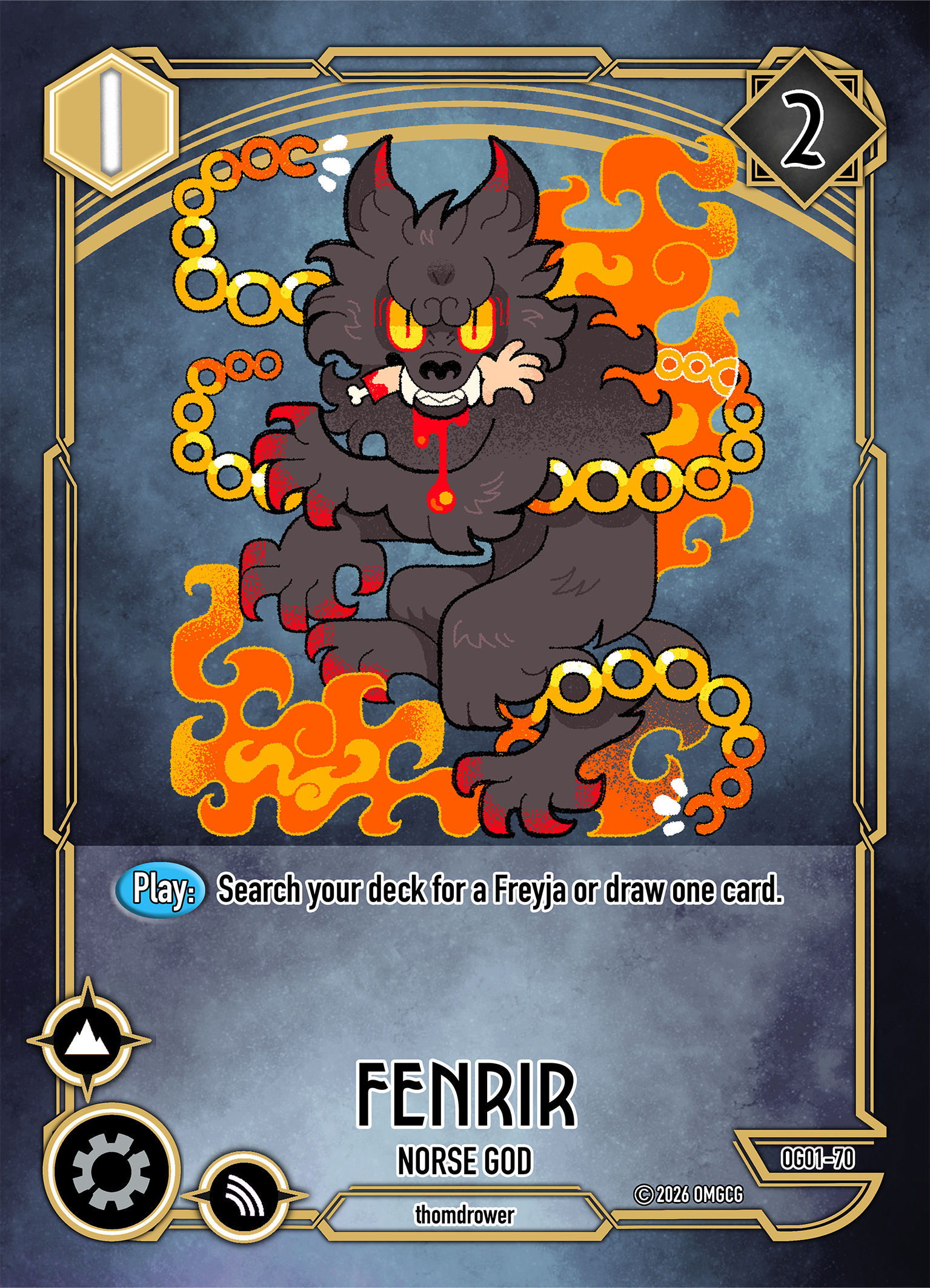 Fenrir, Norse God