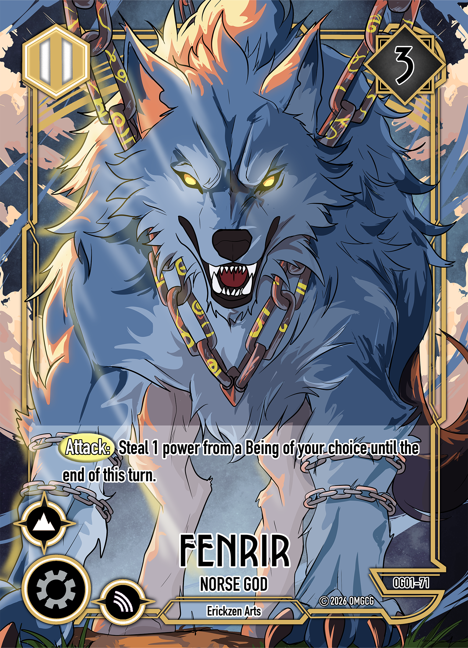 Fenrir, Norse God